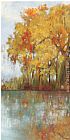 Asia Jensen Canvas Paintings - Forest Reflection I